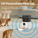 Automatic cat feeder 3L with integrated camera and voice interaction