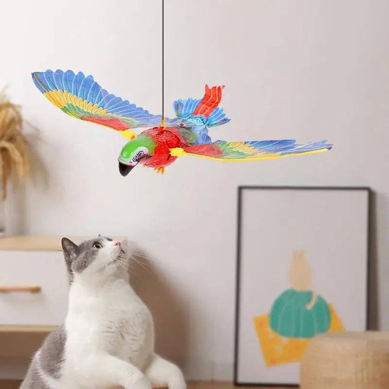 Electric Flying Bird Cat Toy – Simulated bird teaser with realistic motion, keeping cats engaged, active, and entertained for hours