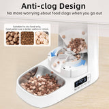 Automatic Cat Feeder 4L with Stainless Steel Bowl - CATSHEE