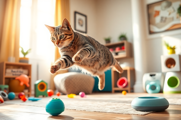 🏃♂️ Unleash Your Cat’s Inner Athlete: Discover the Best Interactive Toys for an Active, Healthy Feline 🐱✨