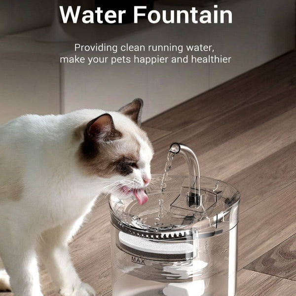Automatic Cat Fountain 2L with Sensor and Filter - CATSHEE
