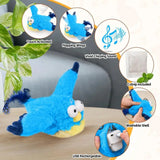 Boucing toy for cats blue