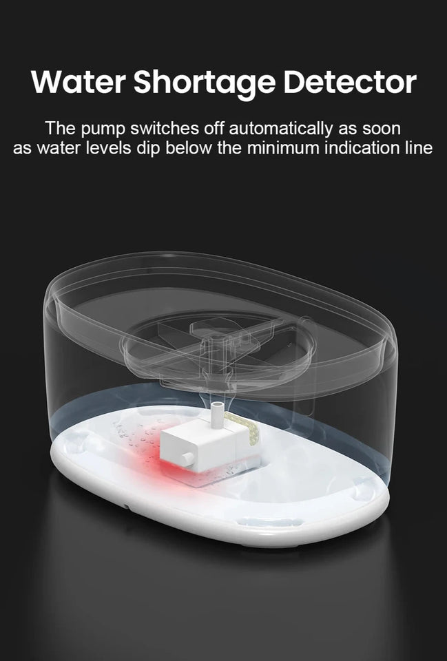 CATSHEE™ 2.5L Automatic Cat Water Fountain with Dual Bowls