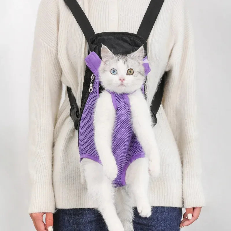 CATSHEE™ Hands-Free Cat Carrier Breathable Travel Backpack