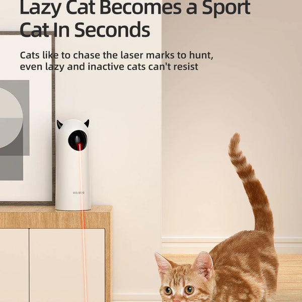 CATSHEE™ Interactive Smart Teasing LED Laser Cat Toy