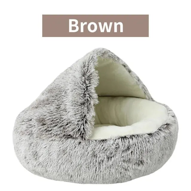 CATSHEE™ Winter Soft Plush Cat Bed