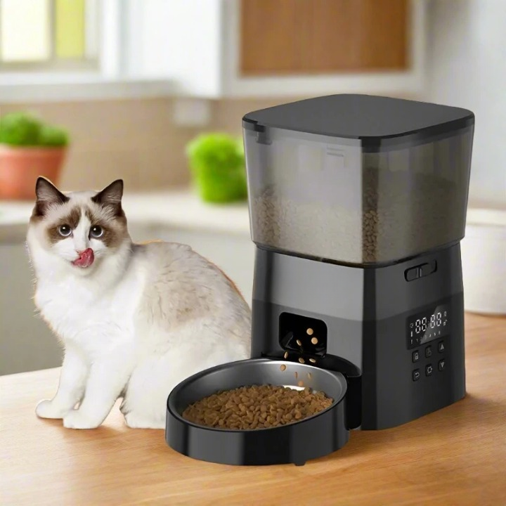 CATSHEE™ 2L Automatic Cat Feeder with Stainless Steel Bowl