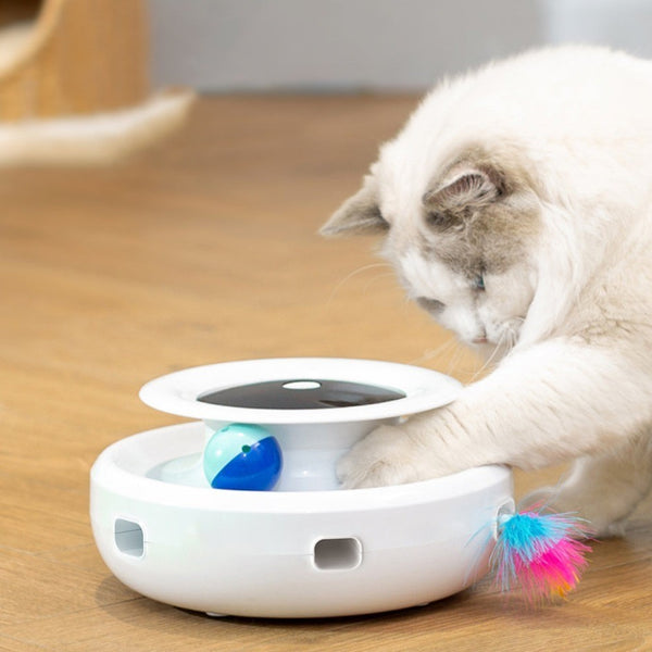 CATSHEE™ 2 in 1 Smart Cat Teaser Toy