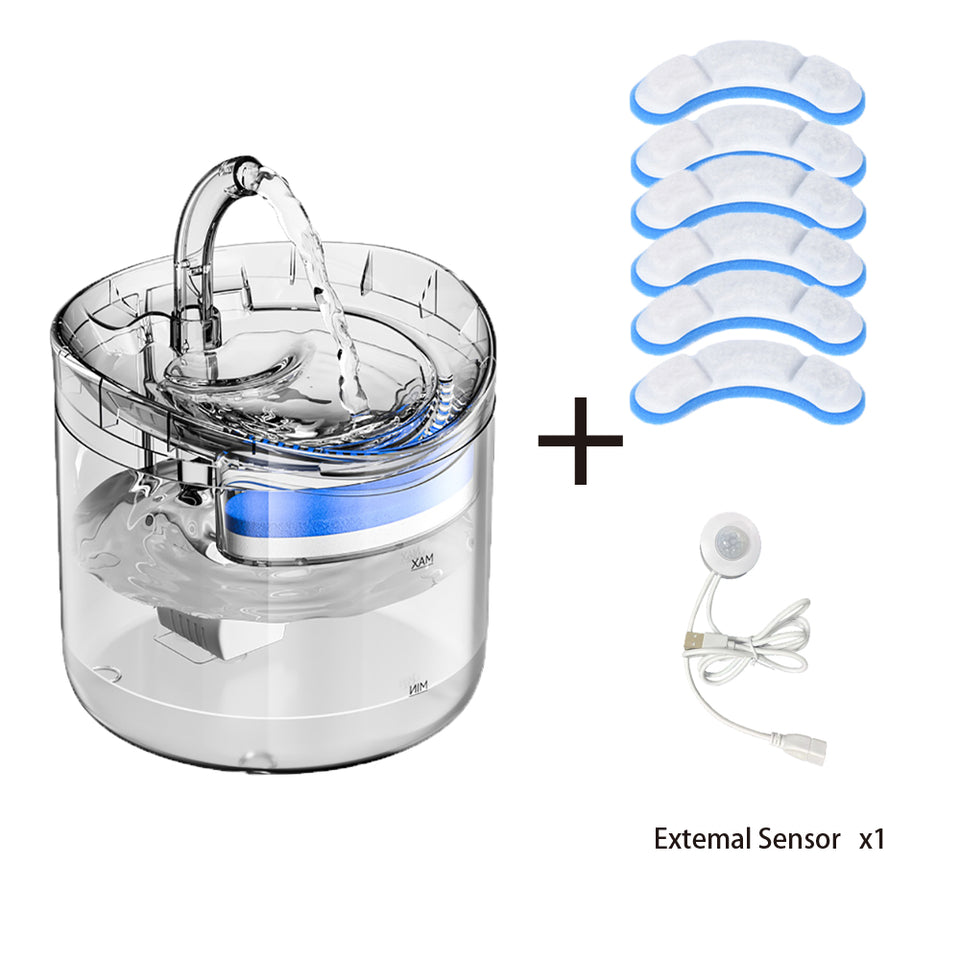 CATSHEE™ 2L Automatic Cat Fountain with Sensor and Filter