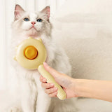 Cat needle comb removing tangles