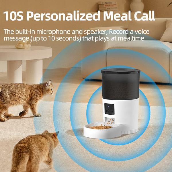 CATSHEE™ 3L Automatic Cat Feeder With Camera Video & Voice Recorder