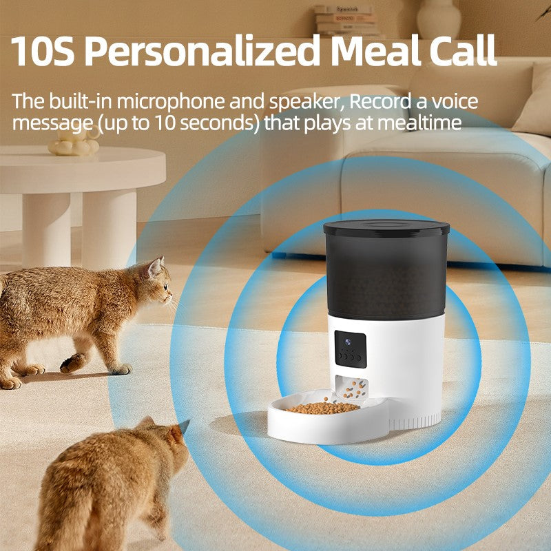 CATSHEE™ 3L Automatic Cat Feeder With Camera Video & Voice Recorder