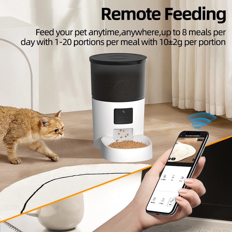 CATSHEE™ 3L Automatic Cat Feeder With Camera Video & Voice Recorder